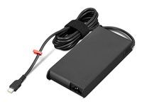 Napájací adaptér USB-C – GaN – AC 100-240 V – 180 watt – Európa – čierna – pre ThinkPad T16 Gen 4 21QN