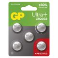 Lítiová gombíková batéria GP Ultra plus CR2032, 200 ks display box
