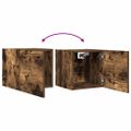 vidaXL Nástenné TV skrinky 2 ks dymový dub 30,5x30x30 cm