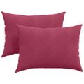 vidaXL Vankúše na pohovku 2 pcs Víno červené 70 x 50 cm