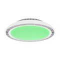 Modee LED okrúhle stropné svietidlo 24W RGB+3CCT 450mm, ventilátor, ovládač (ML-CLRGB-3CCT24W-F1W)