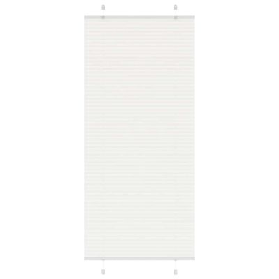 vidaXL plisovaná roleta biela 100x200 cm šírka látky 99,4 cm