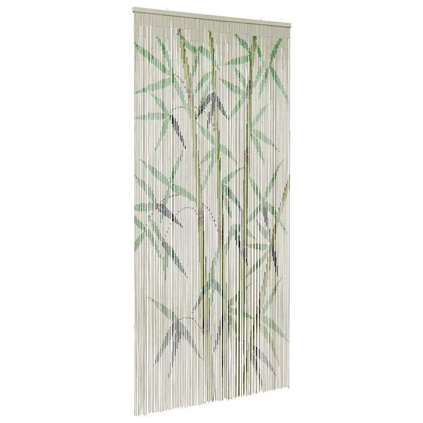 vidaXL záves proti hmyzu bambusová potlač 100x200 cm bambus