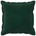 vidaXL Poťah na podložku 12 pcs HOUTEN Tmavozelená 50 x 50 cm Zamat
