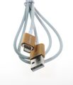 MyMax Lightning USB kábel 1m AA-1184 zlatá