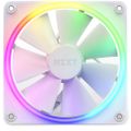 NZXT ventilátor RF-R12SF-W1 biely Ventilátor, 120mm, FDB ložisko, výška 26mm, PWM, ARGB LED, biely