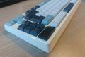 MSI herná klávesnica FORGE GK600 TKL Sky/ bezdrôtová 2,4GHz+BT/ mechanická/ RGB/ USB-C/ display/ CZ+SK layout Klávesnica, herná, mechanická, bezdrôtová (2,4GHz, Bluetooth), RGB podsvietenie, displej, USB-C, CZ/SK layout, bielo-sivá