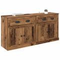 vidaXL Komody 2 ks Staré drevo 70 x 35,5 x 67,5 cm Kompozitné drevo
