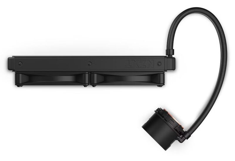 NZXT vodní chladič Kraken 280 / 2x140mm fan / 4-pin PWM / LCD disp. / 6 let Vodní chladic, pro CPU, pro Intel i AMD, LCD displej, 2× 140mm ventilátor, socket 1700, 1200, 115x, AM5, AM4, 4pin PWM, 6 let zár