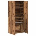 vidaXL Highboard 80 x 39 x 178 cm Kompozitné drevo Staré drevo