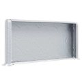 vidaXL Regál na krbové drevo s pláštenkou 300x25x150 cm
