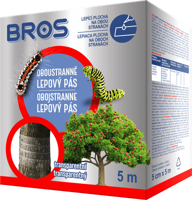 Bros lepiaca páska obojstranná 5m (04840)