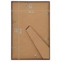 vidaXL Fotorámiky na stenu alebo stôl 3 ks bronzové 28x35 cm MDF