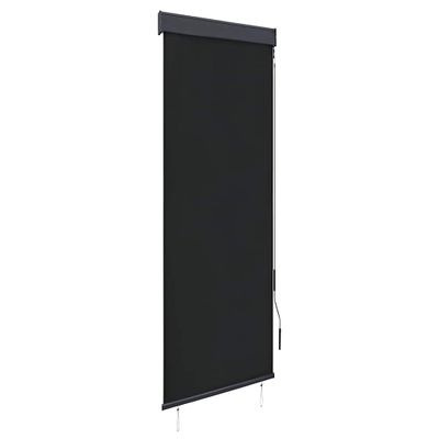 vidaXL Vonkajšia zatemňovacia roleta 60x250 cm antracitová