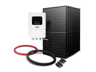 Súprava na solárne ohrev vody GETI GWH04W 3640 Wp 8x PV TRINA