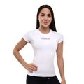 Dámske tričko FIT White - GymBeam, veľkosť S