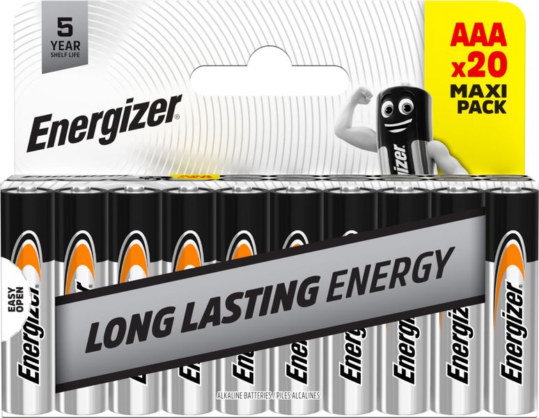 E304398200 Energizer Everyday AAA DHP20 Blistr
