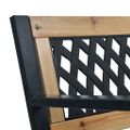 vidaXL Záhradná lavička 120 cm drevo