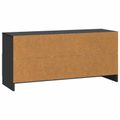 vidaXL TV skrinka Čierna 102 x 34,5 x 47 cm Kompozitné drevo