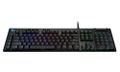 Logitech herní klávesnica G815 LIGHTSYNC RGB/ mechanická/ drátová/ GL taktilná/ USB/ UK rozloženie/ Carbon Klávesnica, herná, drátová, nízkoformová, mechanická, hmatové spínače GL, RGB podsvietenie, UK rozloženie, USB, čierna