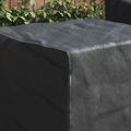 vidaXL Obal na nábytok Čierny 82 x 82 x 65 cm 600D Oxford tkanina