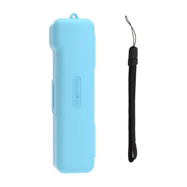 Ochranné puzdro Sunnylife s popruhom pre Osmo Pocket 3 (modré)
