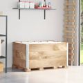 vidaXL Paletové ohrádky 3 ks 120x80 cm borovicový masív
