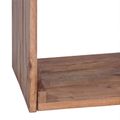 vidaXL Nočný stolík Hnedá 63 x 30 x 79 cm Masívne mahagónové drevo