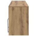 vidaXL TV skrinka 100 x 34 x 50 cm Dub artisan Kompozitné drevo