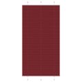 vidaXL Plisovaná roleta bordová červená 110x200 cm šírka látky 109,4 cm polyester
