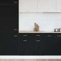vidaXL Závesná skrinka Čierny dub 80 x 31 x 81,5 cm Kompozitné drevo