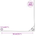 vidaXL Celta 650 g/m² 1,5x20 m čierna