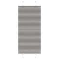 vidaXL plisovaná roleta antracitová 60x100 cm Šírka látky 59,4 cm