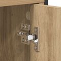 vidaXL TV skrinka 167,5 x 33 x 50 cm Dub artisan Kompozitné drevo