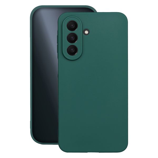 Matné TPU puzdro pre Samsung Galaxy A27 5G lesná zelená