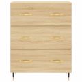 vidaXL Vysoká skrinka dub sonoma 69,5x34x180 cm spracované drevo