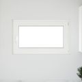 vidaXL Otočné a sklopné okno do suterénu RISOR 100 x 50 cm PVC a sklo