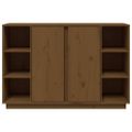 vidaXL Komoda medovohnedá 120x35x80 cm borovicový masív