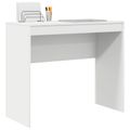 vidaXL Stôl Biela 90 x 40 x 76 cm