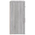 vidaXL Komoda sivý dub sonoma 80x33x70 cm spracované drevo