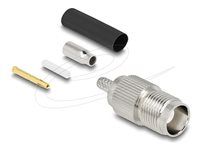 TNC jack for crimping RG-174/RG-316 wi