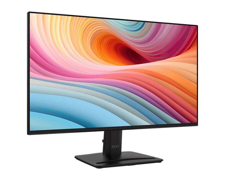 MSI Pro/MP252 E2/24,5"/IPS/FHD/120Hz/1ms/Black/2R Monitor, 24,5" IPS, 1920 × 1080 px, 120 Hz, 1 ms, HDMI, DisplayPort, VGA, reproduktory, náklon, cerný
