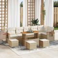 vidaXL Súprava záhradných pohoviek 12 ks 8-Počet miest