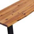 vidaXL Lavička, akáciový masív 160 cm