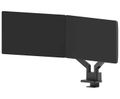 Neomounts  DS70-250BL2 Neomounts NEXT Slim Desk Mount, double display (topfix clamp/grommet), black Držák, VESA, stolní, pro 2 ploché/zakrivené monitory, úhloprícka 17–32", náklon 90°, otácení 180°, rotace 360°, nosnost 18kg, cer