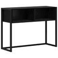 vidaXL Koncový stôl Čierny dub 100 x 36 x 75 cm Kompozitné drevo