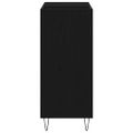 vidaXL Skrinka na gramofónové platne Čierny dub 85 x 38 x 89 cm