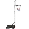 vidaXL Basketbalový stojan priehľadný 216-250 cm polykarbonát