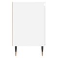 vidaXL Nočné skrinky 2 ks biele 40x30x50 cm kompozitné drevo