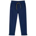vidaXL Detské nohavice so šnúrkou námornícke 104
